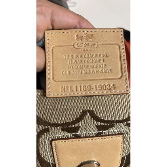 COACH Willis 70th Anniversary Small Handbag / Crossbody #19034 Limited Edition - Picture 12 of 16